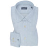 Pure Linen Light Blue Plain Shirt