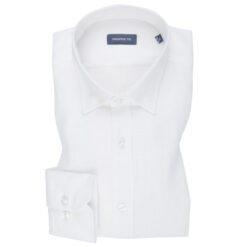 Pure Linen White Plain Shirt