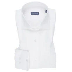 Plain White Twill Cotton Shirt