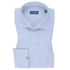 Small Check Blue Texture Cotton Shirt