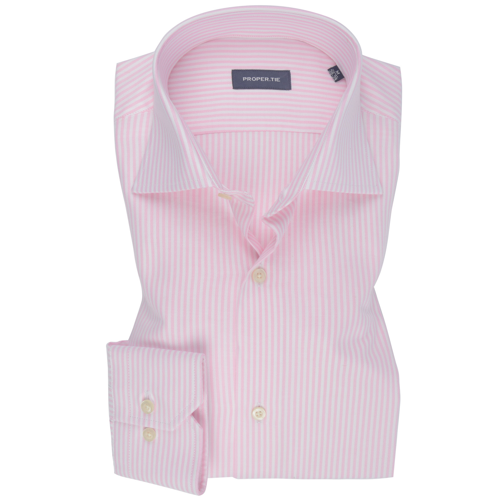 Mini Stripe Light Pink Cotton Shirt