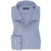 Mini Stripe Navy Blue Cotton Shirt