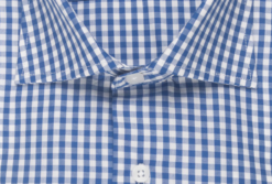 Alternative view of Check Blue Cotton Shirt
