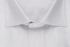 Alternative view of Texture Light Grey Cotton Shirt