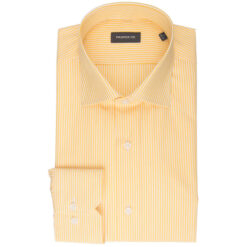 Mini Stripe Yellow Cotton Shirt